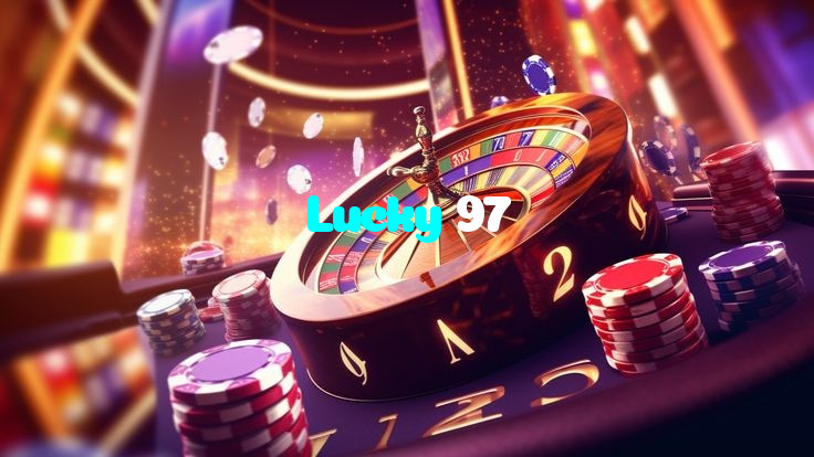 Lucky 97 casino presented on mobile device in Pakistan with slots and live games